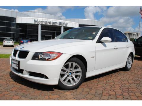 Alpine White BMW 3 Series 328i Sedan.  Click to enlarge.