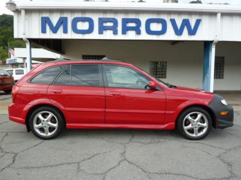 Classic Red Mazda Protege 5 Wagon.  Click to enlarge.