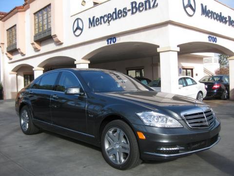 Designo Graphite Mercedes-Benz S 600 Sedan.  Click to enlarge.