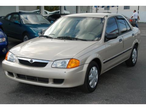 Sandalwood Mica Mazda Protege DX.  Click to enlarge.