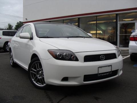 White Scion Tc 2009. Super White 2009 Scion tC with Dark Charcoal interior Super White Scion tC . Click to enlarge.