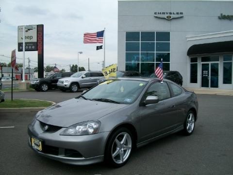 Magnesium Gray Metallic Acura RSX Type S Sports Coupe.  Click to enlarge.