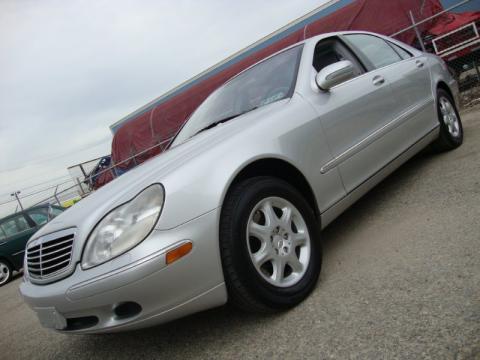 Brilliant Silver Metallic Mercedes-Benz S 500 Sedan.  Click to enlarge.