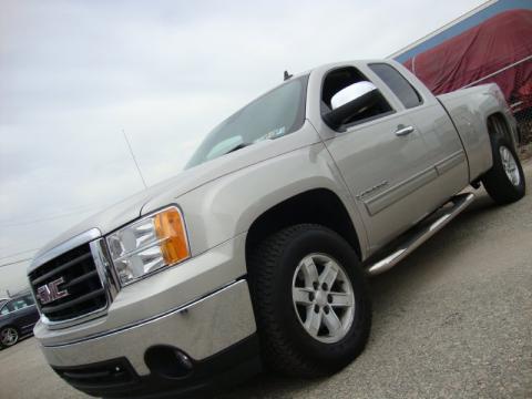Silver Birch Metallic GMC Sierra 1500 SLT Extended Cab 4x4. Click to enlarge. Silver Birch Metallic GMC Sierra 1500 SLT Extended Cab 4x4. Click to enlarge.