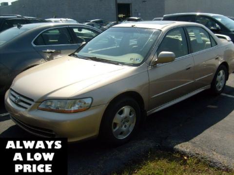 Naples Gold Metallic Honda Accord EX V6 Sedan.  Click to enlarge.