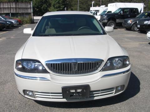 Ceramic White Pearlescent Lincoln LS V6 Luxury.  Click to enlarge.