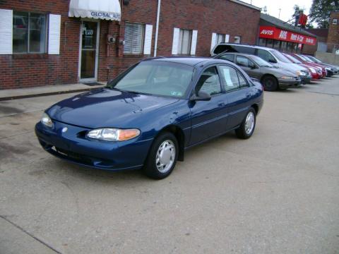 Atlantic Blue Mercury Tracer LS Sedan.  Click to enlarge.