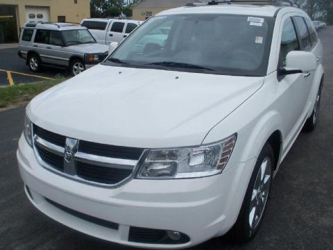 Stone White Dodge Journey R/T AWD.  Click to enlarge.