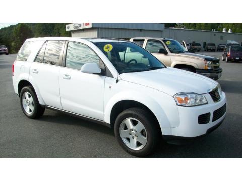 White Saturn Vue 2007. Polar White 2007 Saturn VUE V6 AWD with Gray interior Polar White Saturn VUE V6 AWD. Click to enlarge.