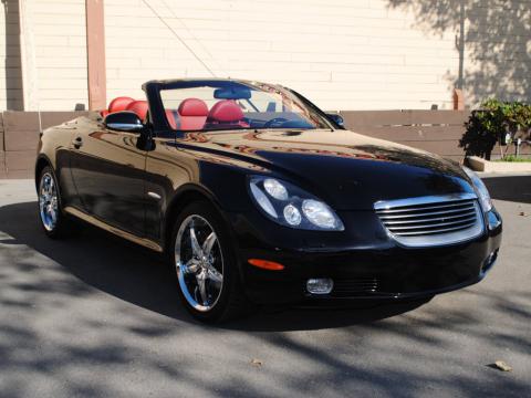 Black Diamond Lexus SC 430 Pebble Beach Edition.  Click to enlarge.