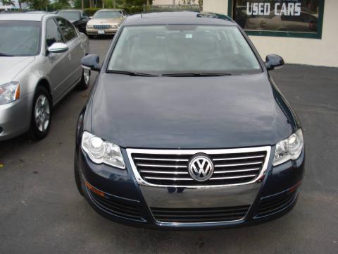 Shadow Blue Volkswagen Passat 2.0T Sedan.  Click to enlarge.