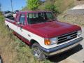 Front 3/4 View of 1990 Ford F150 XLT Lariat Extended Cab #10