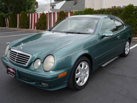 Mineral Green Metallic Mercedes-Benz CLK 320 Coupe.  Click to enlarge.