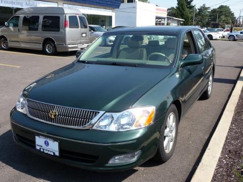 Woodland Green Pearl Toyota Avalon XLS.  Click to enlarge.