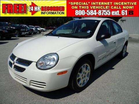 Stone White Dodge Neon SXT.  Click to enlarge.
