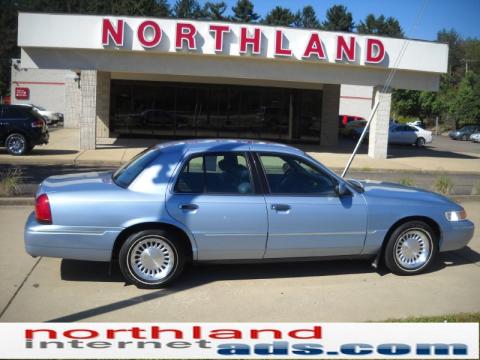 Light Blue Metallic Mercury Grand Marquis LS.  Click to enlarge.