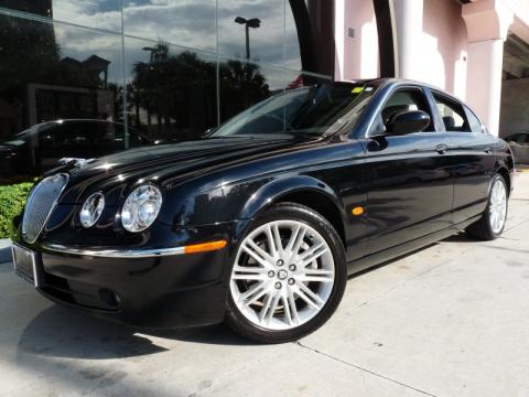 Ebony Black Jaguar S-Type 3.0.  Click to enlarge.
