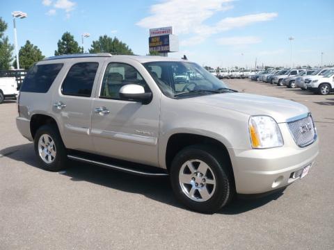 Gold Mist Metallic GMC Yukon Denali AWD.  Click to enlarge.