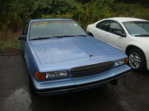 Blue Metallic Buick Century Coupe.  Click to enlarge.