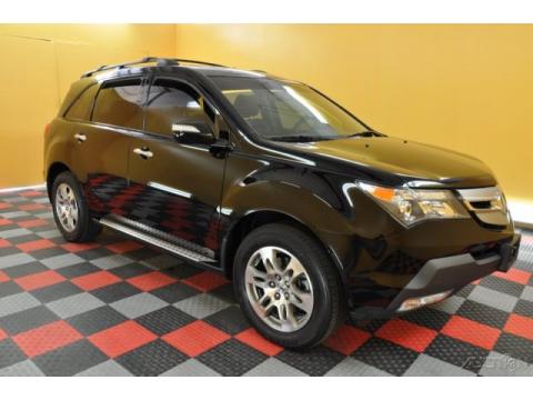 Formal Black Acura MDX .  Click to enlarge.