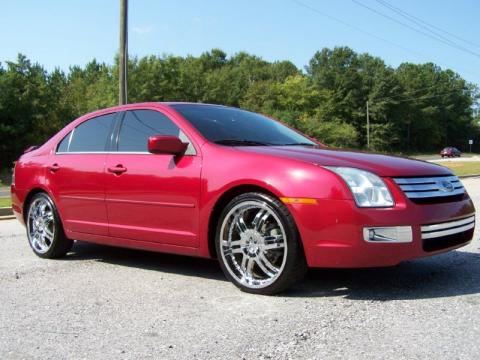 2006 Ford Fusion Mpg. Redfire Metallic 2006 Ford