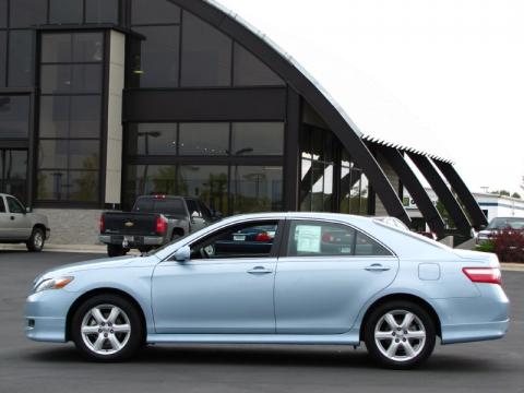 Sky Blue Pearl Toyota Camry SE.  Click to enlarge.