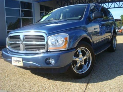 Atlantic Blue Pearl Dodge Durango Limited.  Click to enlarge.