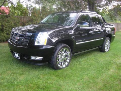 Black Raven Cadillac Escalade EXT AWD.  Click to enlarge.