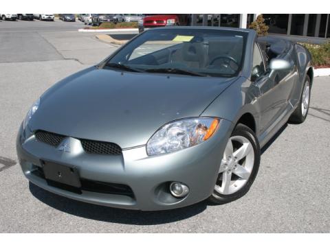 Satin Meisai Gray Pearl Mitsubishi Eclipse Spyder GS.  Click to enlarge.