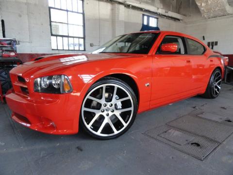 HEMI Orange Pearl Dodge Charger SRT-8 Super Bee.  Click to enlarge.