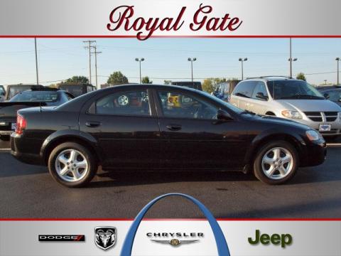 Brilliant Black Dodge Stratus SXT Sedan.  Click to enlarge.