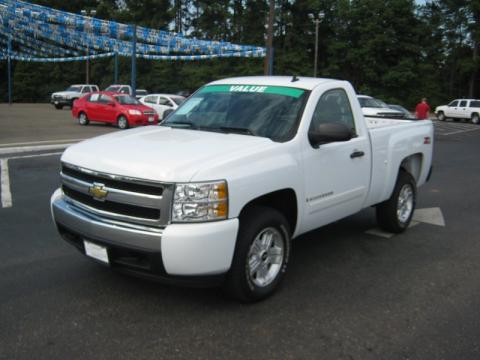 Summit White Chevrolet Silverado 1500 Z71 Regular Cab 4x4. Click to enlarge. Summit White Chevrolet Silverado 1500 Z71 Regular Cab 4x4. Click to enlarge.