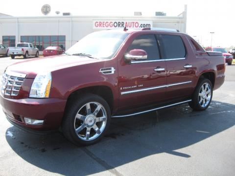 Sonoma Red Cadillac Escalade EXT AWD.  Click to enlarge.