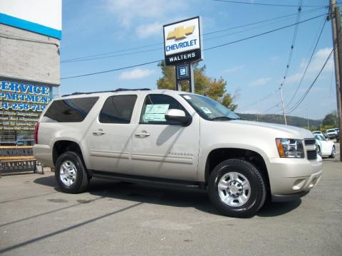 Gold Mist Metallic Chevrolet Suburban 2500 LS 4x4.  Click to enlarge.