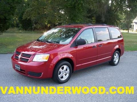 Inferno Red Crystal Pearl Dodge Grand Caravan SE.  Click to enlarge.