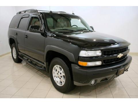 Black Chevrolet Tahoe Z71 4x4.  Click to enlarge.