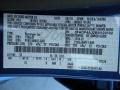 Ford Color Code SZ Blue Flame Metallic #13
