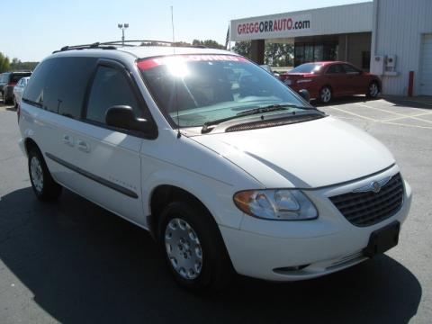 Stone White Chrysler Voyager LX.  Click to enlarge.