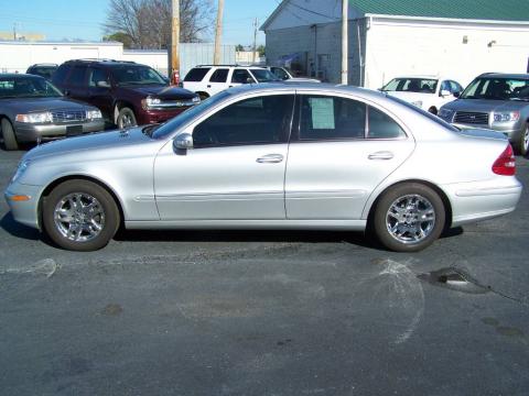 Brilliant Silver Metallic Mercedes-Benz E 350 Sedan.  Click to enlarge.