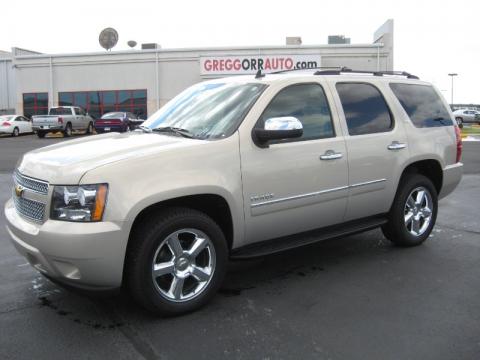 Gold Mist Metallic Chevrolet Tahoe LTZ.  Click to enlarge.