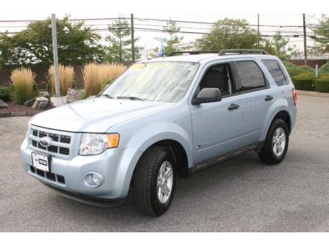 Light Ice Blue Metallic Ford Escape Hybrid 4WD. Click to enlarge. Light Ice Blue Metallic Ford Escape Hybrid 4WD. Click to enlarge.