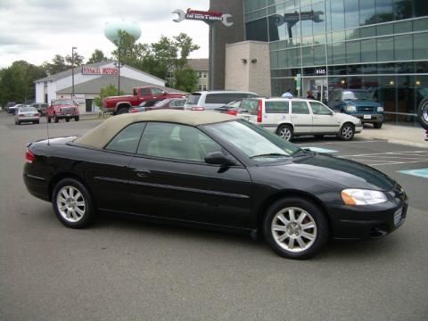 Black Chrysler Sebring GTC Convertible.  Click to enlarge.