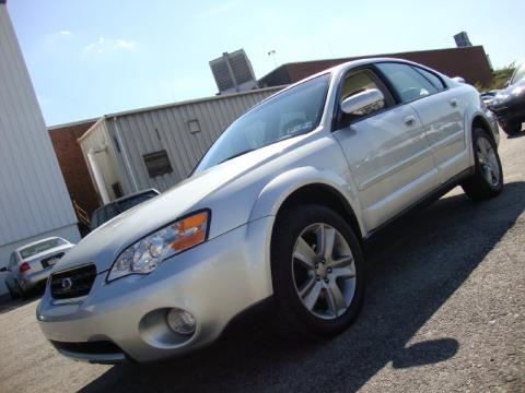 Brilliant Silver Metallic Subaru Outback 3.0 R L.L.Bean Edition Sedan.  Click to enlarge.