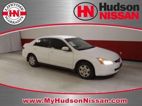 Taffeta White Honda Accord LX Sedan.  Click to enlarge.