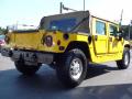  2001 Hummer H1 Competition Yellow #12