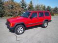  1997 Jeep Cherokee Flame Red #2