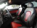  2009 Audi TT Magma Red Interior #10