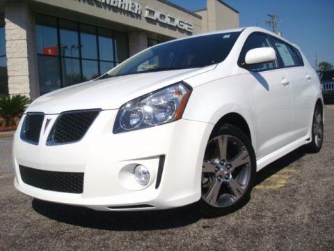 Ultra White Pontiac Vibe GT.  Click to enlarge.