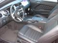  2011 Ford Mustang Charcoal Black Interior #10