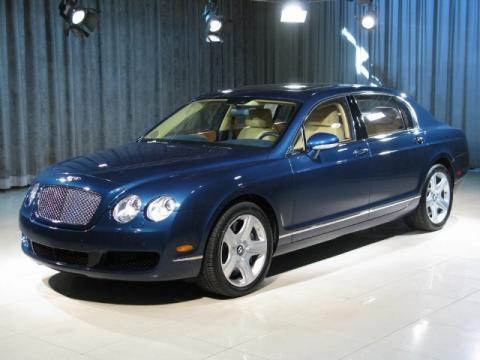 Windsor Blue Bentley Continental Flying Spur .  Click to enlarge.